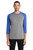 District DM136 District Perfect Tri 3/4-Sleeve Raglan