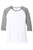 District DM136L District Women's Perfect Tri 3/4-Sleeve Raglan