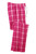 District DT2800 District Women's Flannel Plaid Pant