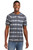 Port & Company PC142 Allover Stripe Tie-Dye Tee