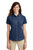 Port & Company LSP11 Women's Short Sleeve Value Denim Shirt