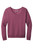Port & Company LPC098V Women's Beach Wash Garment-Dyed V-Neck Sweatshirt