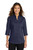 Port Authority L665 Women's 3/4-Sleeve SuperPro Twill Shirt