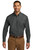 Port Authority W100 Long Sleeve Carefree Poplin Shirt