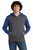 Sport-Tek ST249 Tech Fleece Colorblock 1/4-Zip Hooded Sweatshirt