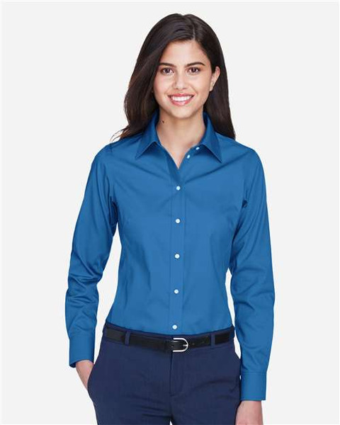 Devon & Jones D630W Women's Crown Collection® Oxford Woven Dress Shirt