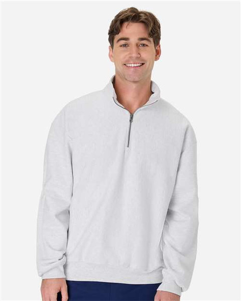 Hanes OG900 Men's Beefy® Sweats Premium Heavyweight Quarter-Zip Sweatshirt