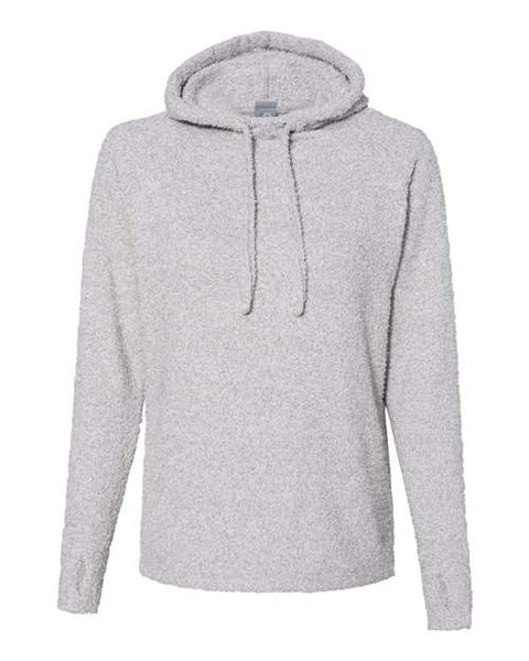 J. America 8680 Women’s Teddy Fleece Hooded Sweatshirt