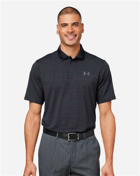 Under Armour 1377376 Men's 3.0 Striped Perf Polo