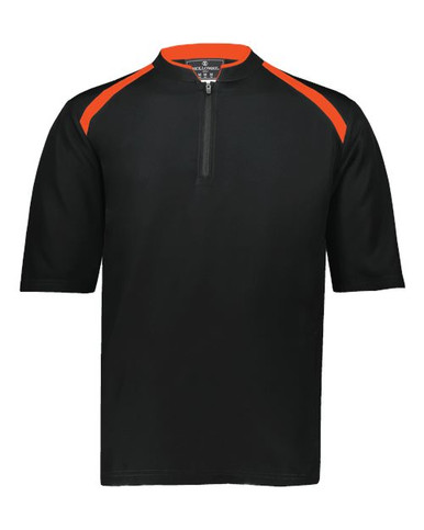Holloway 229581 Men's Clubhouse Short Sleeve Quarter-Zip Pullover