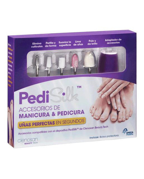 Clenosan beuty-tech pedisilk aCCesorios manicura y pedicura