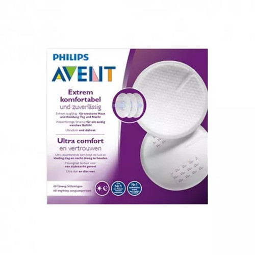 Avent discos absorbente día 60 unid