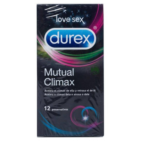 DUREX PRESERVATIVO MUTUAL CLIMAX. 12 Unidades