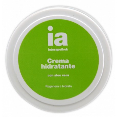 INTERAPOTHEK CREMA HIDRATANTE CON EXTRACTO DE ALOE VERA. 200ml
