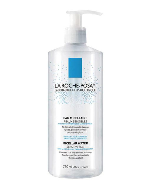 Solución micelar piel sensible 750 mL la roche-posay
