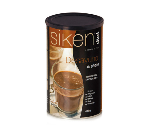 SIKEN DIET DESAYUNO DE CACAO, 400g