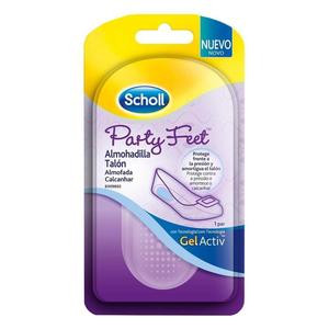Scholl Party Feet Gel Activ almohadilla talón 2 unidades