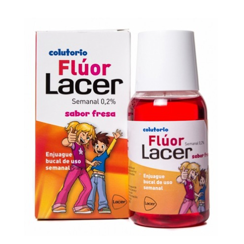 Lacer Flúor Colutorio semanal 100ml