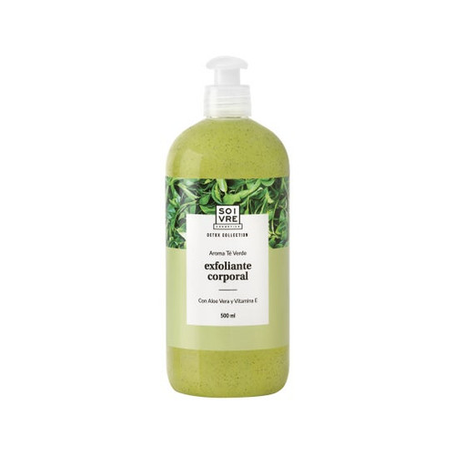 SOIVRE GEL DE BAÑO EXFOLIANTE  TE VERDE 500 ML