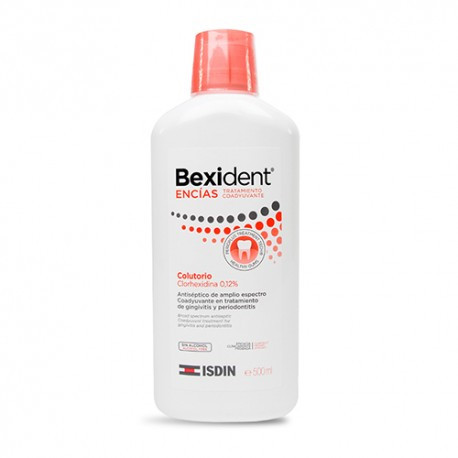 BEXIDENT ENCÍAS. COLUTORIO CLORHEXIDINA. Envase 500 ml