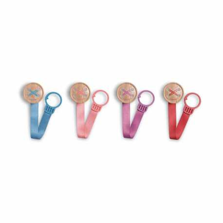 Suavinex broche pinza con cinta Button