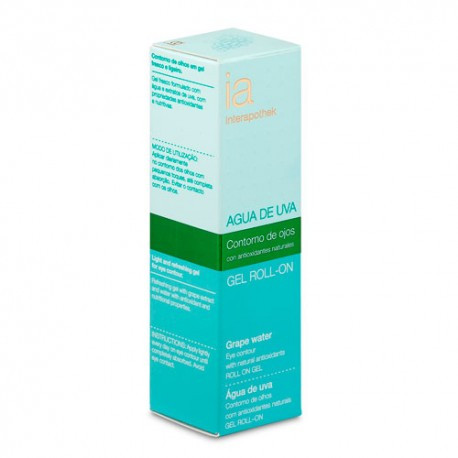 Interapothek contorno ojos agua uva 15 mL
