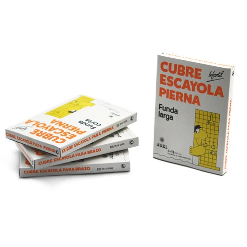 CUBRE ESCAYOLA JOYA CIERRE VELCRO INFANTIL PIERNA CORTA