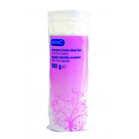 Algodón arrollado puro Alvita 100g