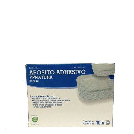Vp Natura apósito adhesivo 8x10 cm 10 unidades