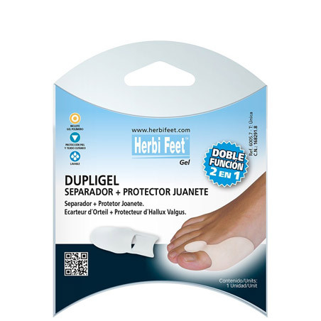 HerbiFeet Dupligel separador protector juanetes talla única 1ud