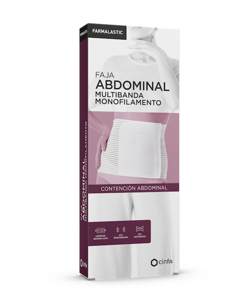 Farmalastic Faja Lumbar Velcro Talla 4