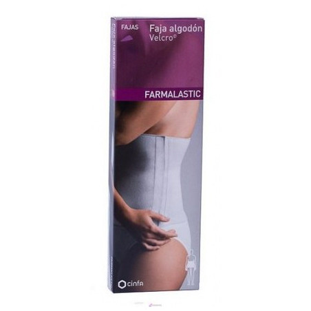 Farmalastic faja velcro beige talla 2