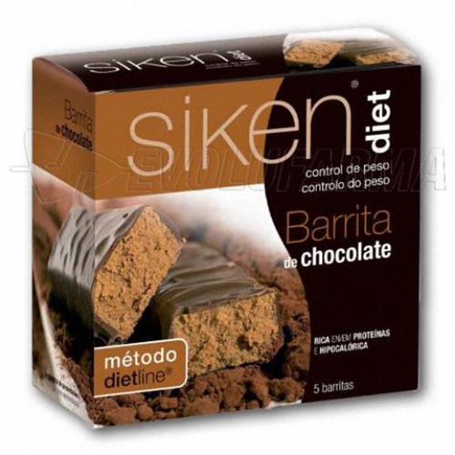 SIKEN DIET BARRITA DE CHOCOLATE. 5 uds.