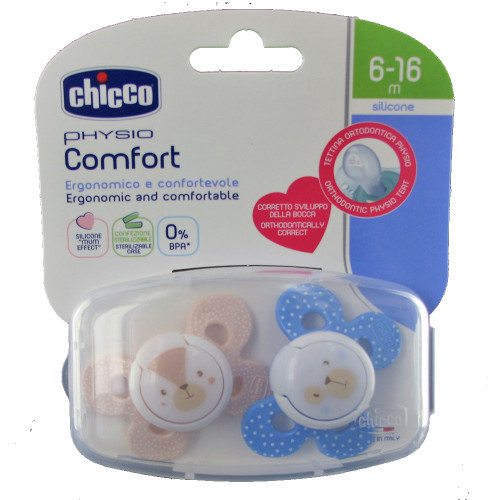 Chupete anatómico Silicona 6-16m Chicco