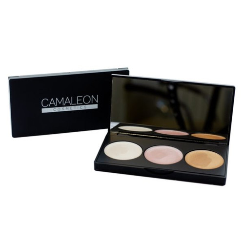 Camaleon Iluminador Crema Paleta 3 colores
