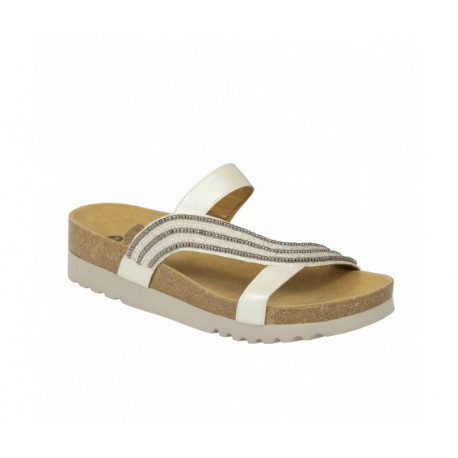Scholl Sandalia Felisa White 40
