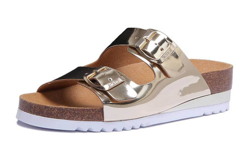 Scholl Sandalia Gold 40