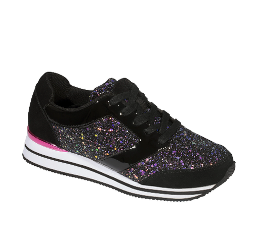Zapatilla Charlize Two Black 40