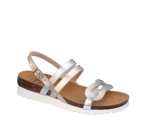 Sandalia Scholl Sofia Plata 39