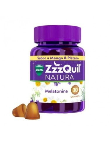Zzzquil Natura Mango y Plátano 30 Gominolas
