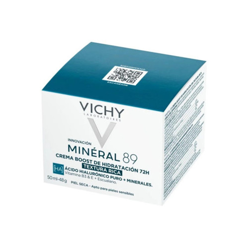 Vichy Mineral 89 Crema Boost Hidratación Rica 50 mL