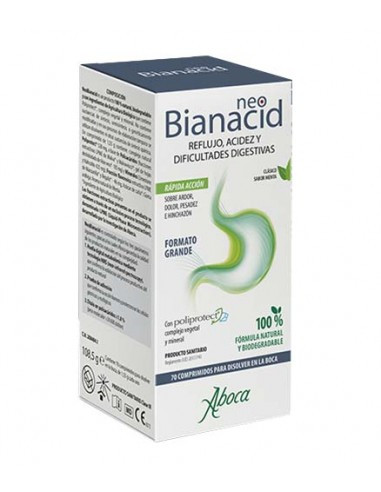 Neobionacid 70 comprimidos Sabor limón