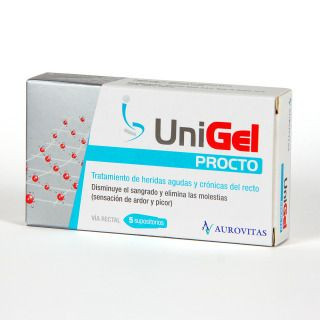 Unigel Producto 5 supositorios 