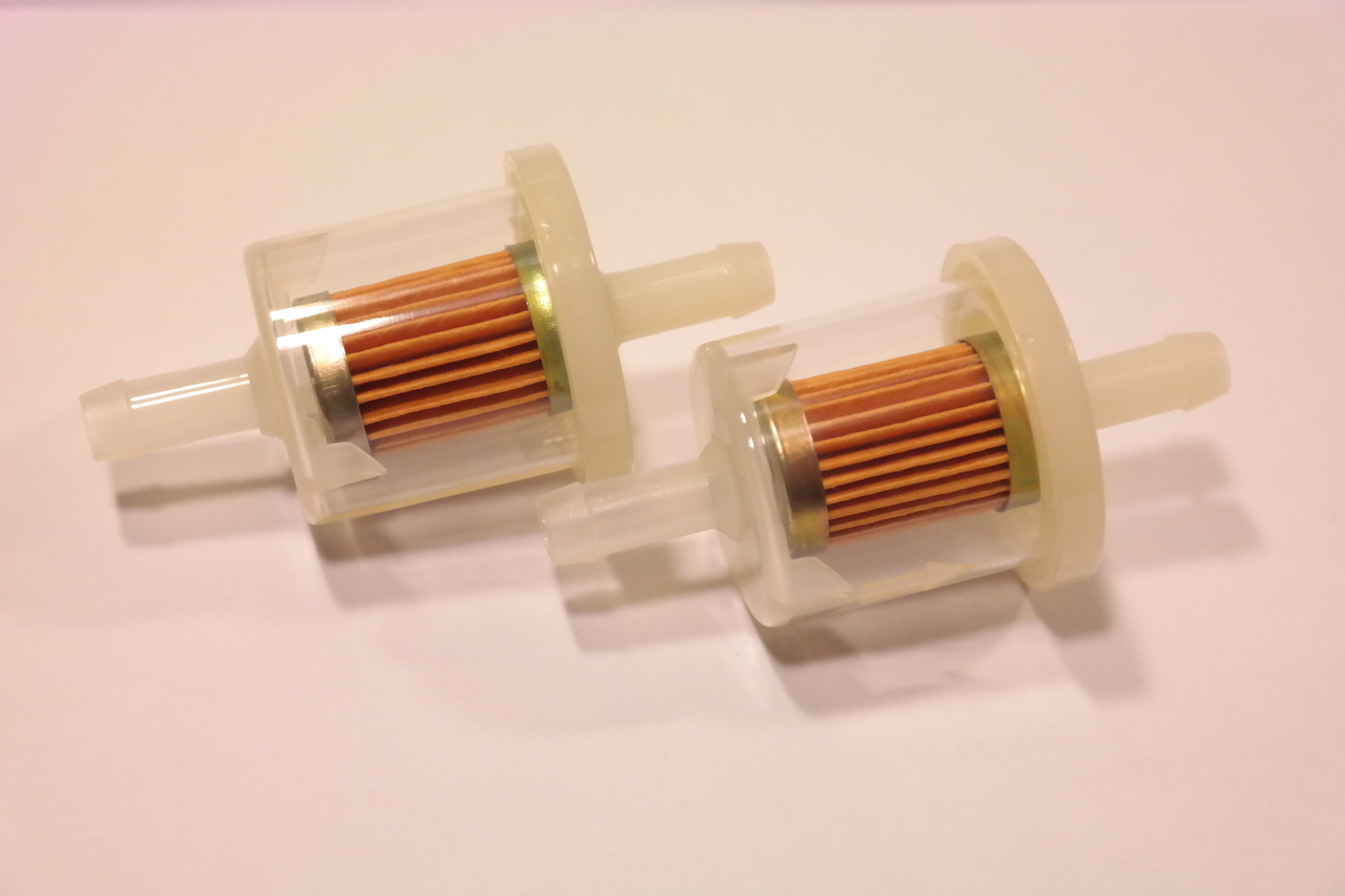 Inline Fuel Filter for Vintage Garden Tractors with Fuel Pumps