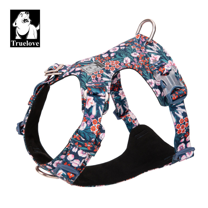 Harness Truelove Lightweight Floral The Proud Pet Store
