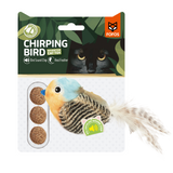 Enticing bird sound chip that mimics real bird chirps
Crafted with real feathers for authentic texture
Includes three replaceable catnip balls for prolonged entertainment