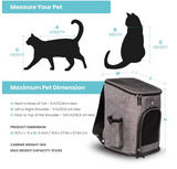 Carrier-Backpack with Mesh Window