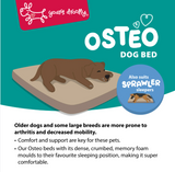 Dog Bed - Osteo Bed Yours Droolly