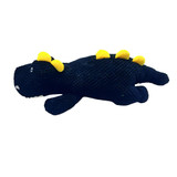 Black Dinosaur Dog Toy – Soft, cuddly, and fun for gentle play.