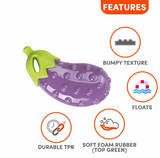 Dog Toy - Eggplant Veggie Bites Large